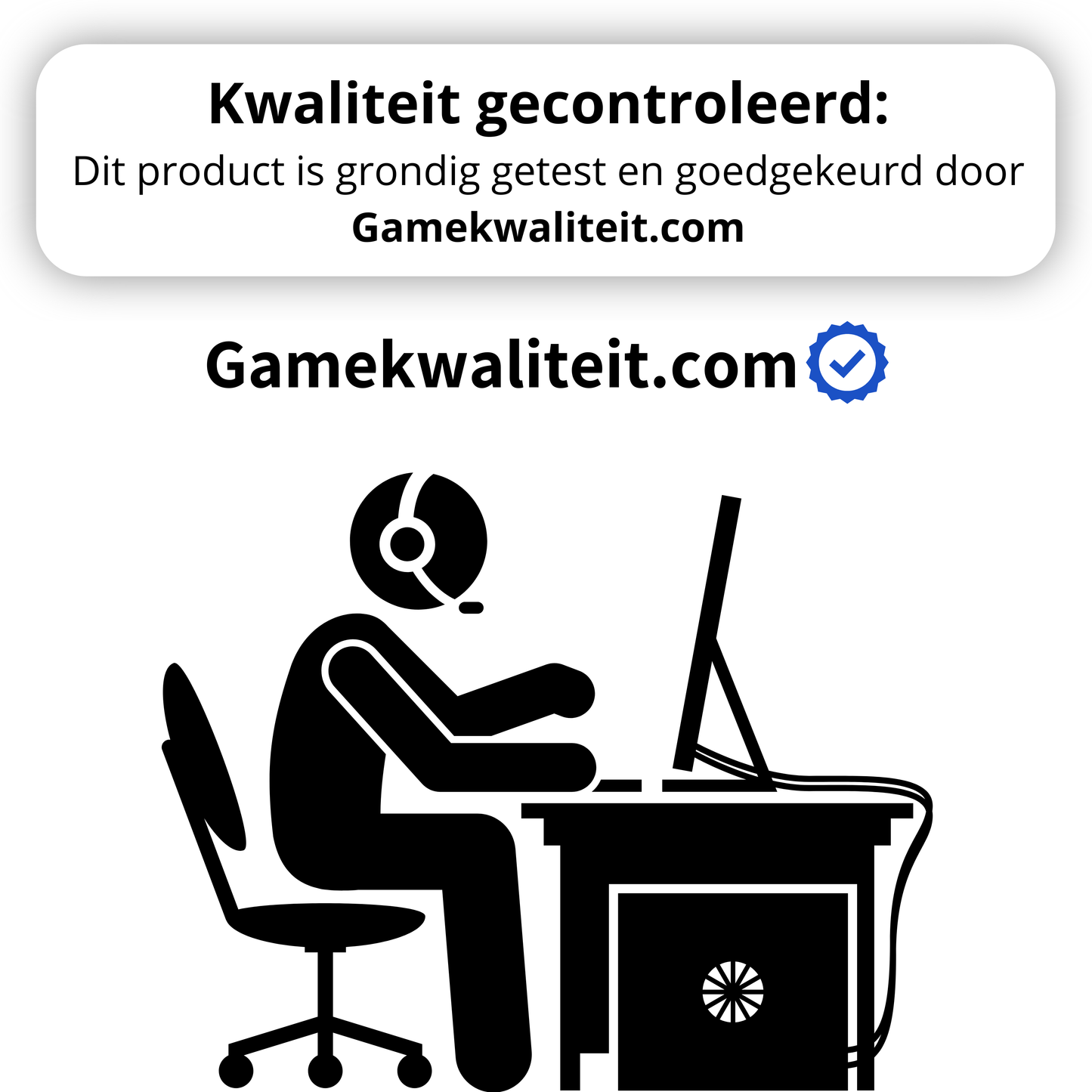 Gamestoel | Blauw | Game stoel | Gaming stoel | Dunmoon